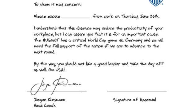 Klinnsman note
